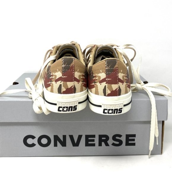 Converse One Star Pro OX Low Top Brown Khaki Women’s Canvas Sneakers A03679C - Picture 11 of 11